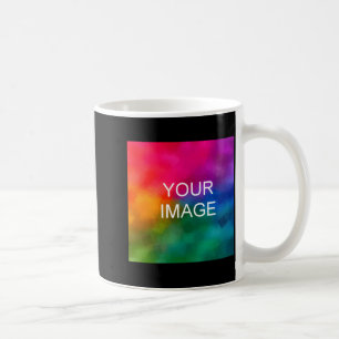 Add Image Photo Template Mens Double Sided Basic Coffee Mug