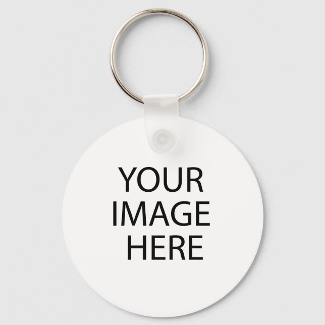 Add Image Text Logo Here Make Your Own Cool Design Key Ring (Front)