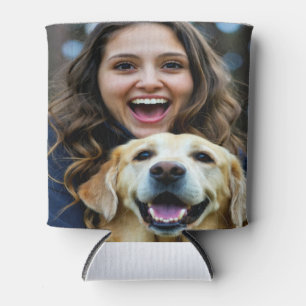 Add Labrador Retriever Photo Personalise Can Cooler