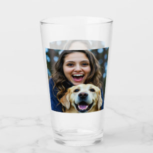 Add Labrador Retriever Photo Personalise Glass