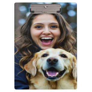 Add Labrador Retriever Photo Personalize Clipboard