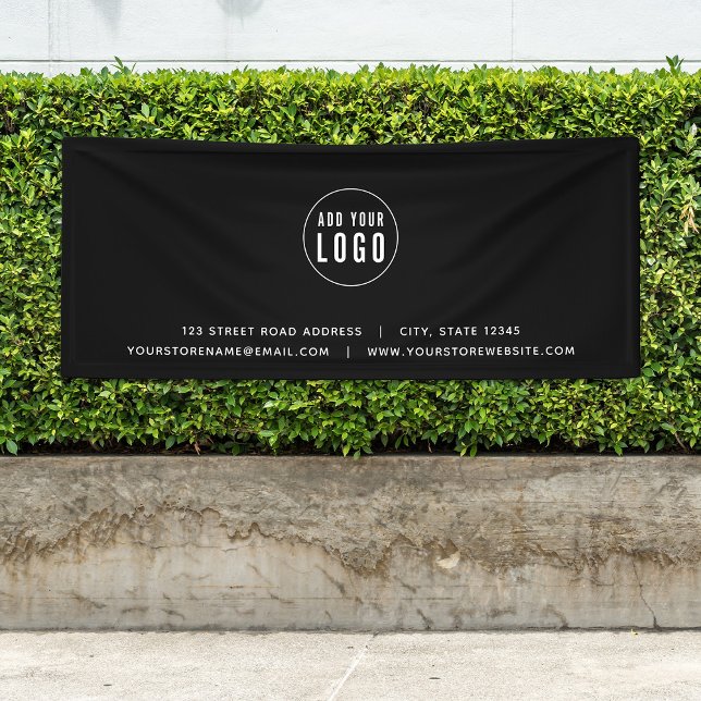 Add Logo Address Website Custom Colour Business Banner (Creator Uploaded)