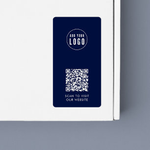 Add Logo and QR Code Custom Colour Packaging Label