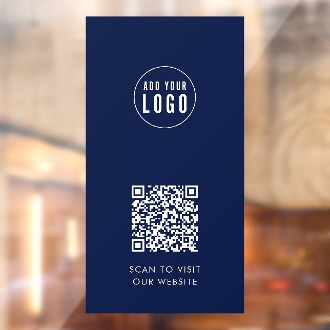 Add Logo and Your Website QR Code Custom Colour (Sheet 2)