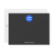 Add Logo Black Large Earring Display