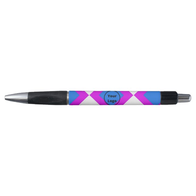 Add logo blue purple pattern (Front)