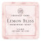  Add logo blush pink marble border product label