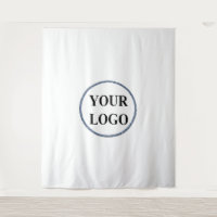 ADD LOGO Bridal Shower Tapestries Elegant Modern