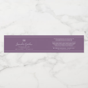 Add Logo Custom Colour Ingredients Product Label