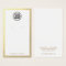 Add Logo Gold Border Earring Display Card