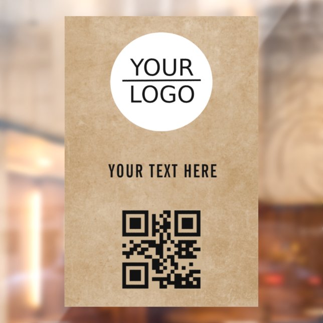 Add Logo QR Code Custom Text Promotion  (Sheet 2)