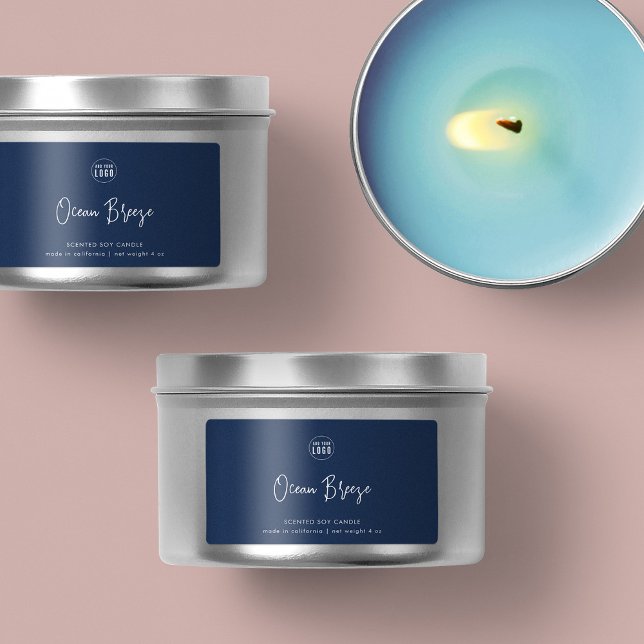 Add Logo Script Custom Colour Minimalist Product Label (Creator Uploaded)