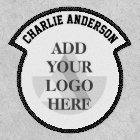 Add LOGO TEAM MASCOT PHOTO TEXT BADGE CUSTOM