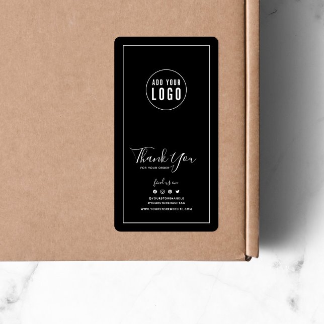 Add Logo Thank You Custom Colour Packaging Sticker (Creator Uploaded)