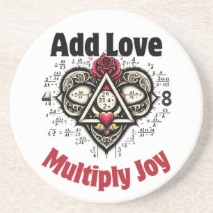 Add Love, Multiply Joy 2 Coaster