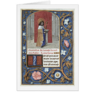 Add Ms 54782 f.40 St. David, from the Hastings Hou