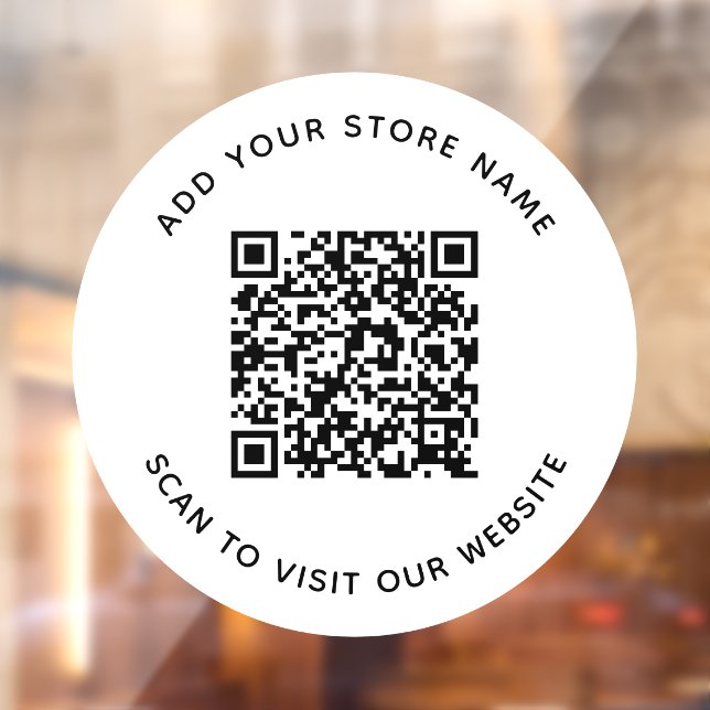 Add Name and Your Business Website QR Code (Sheet 2)