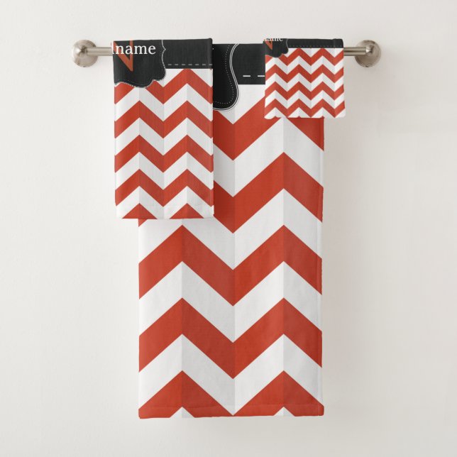 Add name bath towel set (Insitu)