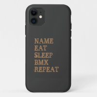 Add Name Change ALL Text Eat Sleep BMX Repeat     