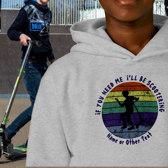 Add Name Change ALL Text If You Need Me Scootering (Creator Uploaded)