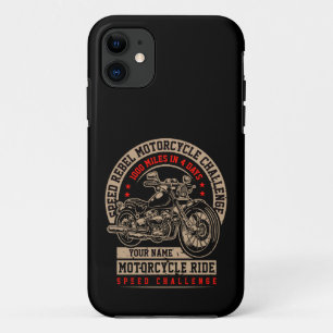 Add Name Change Text Speed Rebel Challenge Trip iPhone 11 Case