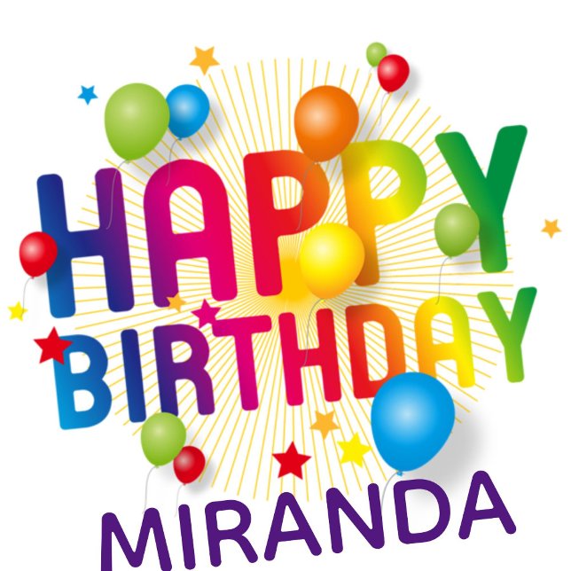 Add NAME Colourful Balloons Happy Birthday Gift Wrapping Paper (Creator Uploaded)