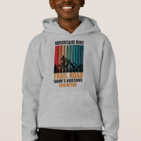 Add Name Edit Text Mountain Bike Trail Adventure T