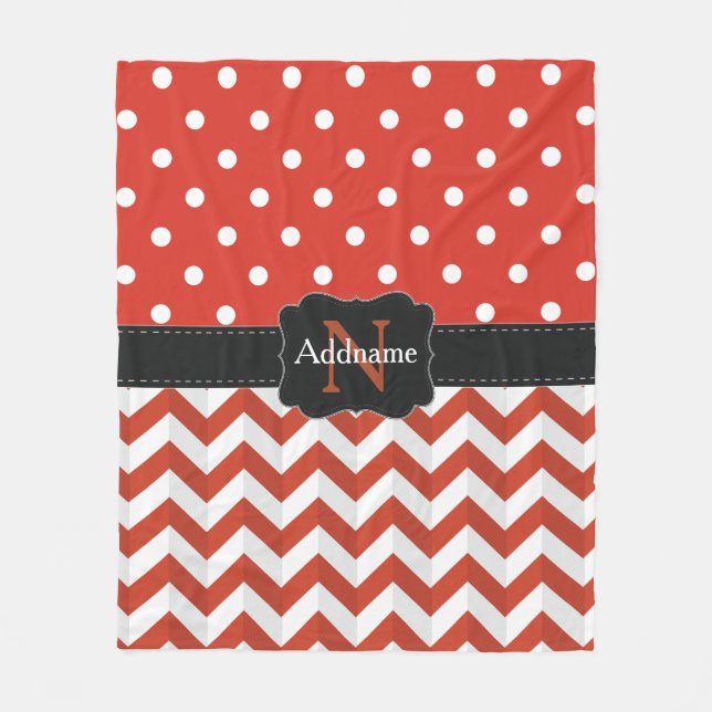 Add name fleece blanket (Front)