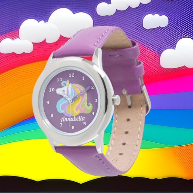Add name girls Magical unicorn watch (Creator Uploaded)