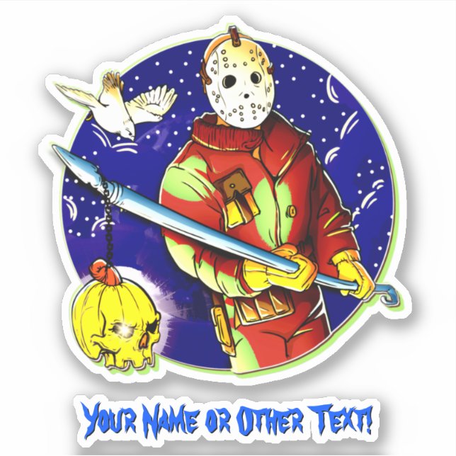 Add Name, Mask Monster Sword Skull Dove  (Front)