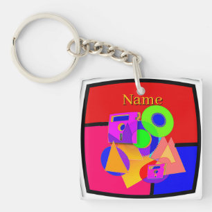 Add Name Media Memorabilia Expanded Key Ring