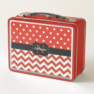 Add name metal lunch box