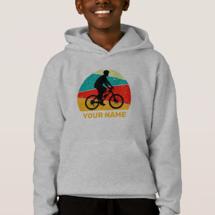 Add Name or other Text Modern Sunset Bicycle T-Shi
