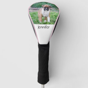 Add Name Personalised Dog Golf Club Head Cover