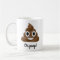 Add Name Personalised Oh Poop Coffee Mug