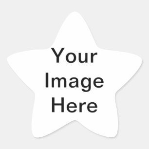 Add name photo gifts, Customisable accessories Star Sticker