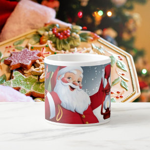 Add Name Santa with Toys Classic SMALL Cup