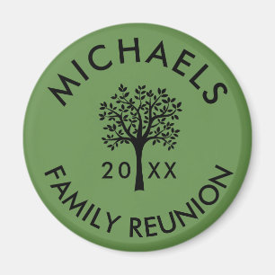 Add Name Year Family Reunion Souvenir Gift Magnet