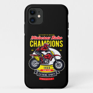 Add Name Year Motocross Retro Champions Rider      Case-Mate iPhone Case
