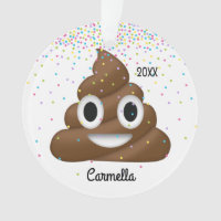 Add Name & Year to Personalised Poop Emoji