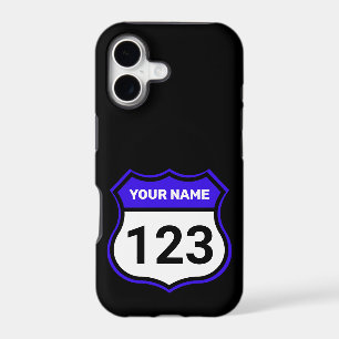 Add Name Your Number Racing Identification Blue 