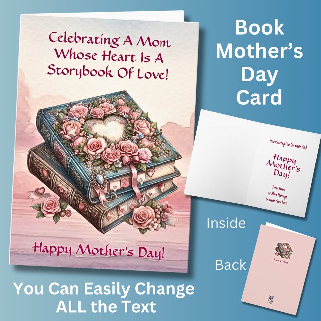 Add Names, Celebrating A Mum  Whose Heart Is A . . Card (Creator Uploaded)