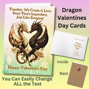 Add Names, Together, We Create A Love Story  Card