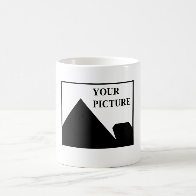 Add Personalised Picture Business Company Name Coffee Mug (Center)