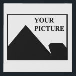 Add Personalised Picture Business Company Name Faux Canvas Print<br><div class="desc">You can customise it with your photo,  logo or with your text.  You can place them as you like on the customisation page. Modern,  unique,  simple,  or personal,  it's your choice.</div>