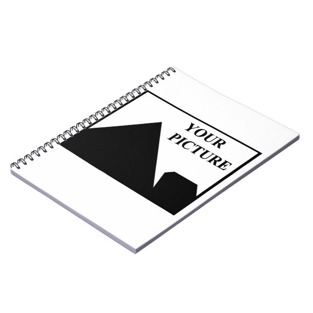Add Personalised Picture Business Company Name Notebook (Left Side)