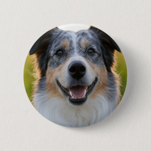 Add Pet Photo Customise 6 Cm Round Badge