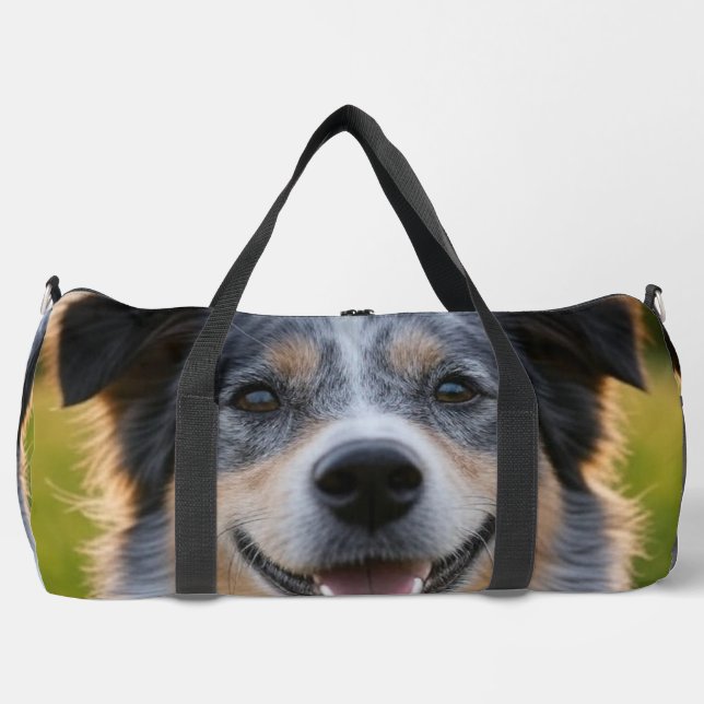 Add Pet Photo Customise Duffle Bag (Front)