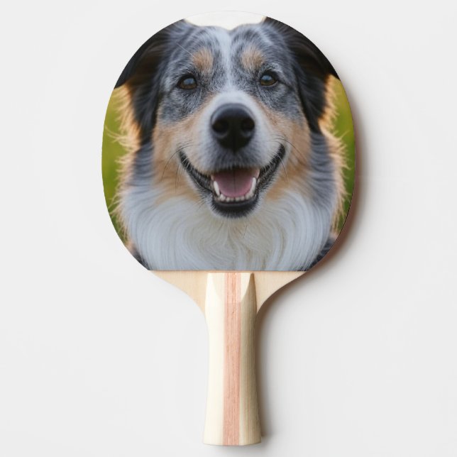 Add Pet Photo Customise Ping Pong Paddle (Front)