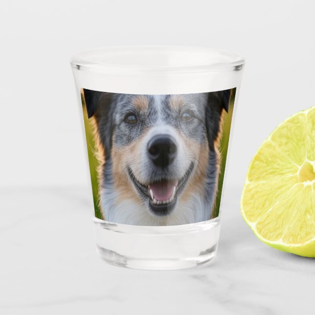Add Pet Photo Customise Shot Glass (Front)